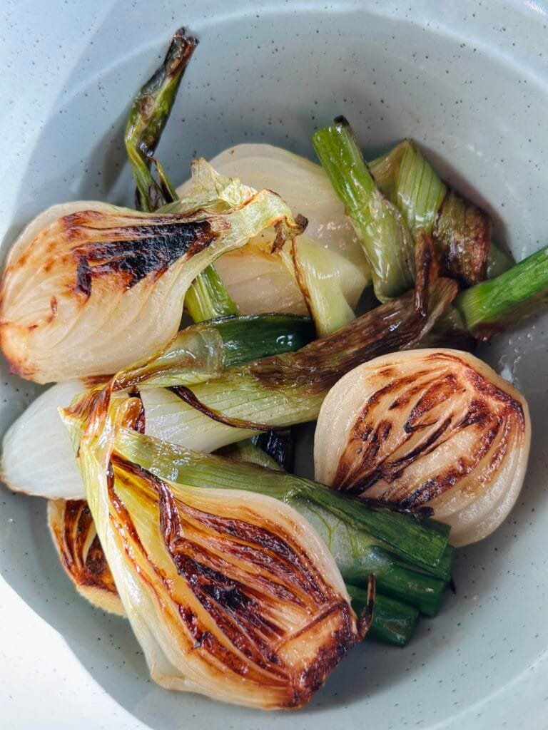 Grilled onions